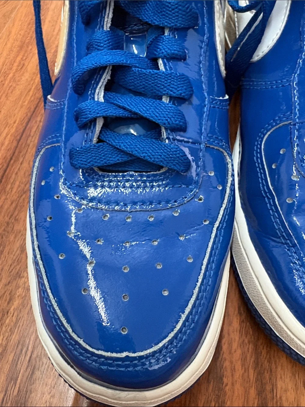 Nike Air‎ Force 1 Low Sheed 6y Blue Jay